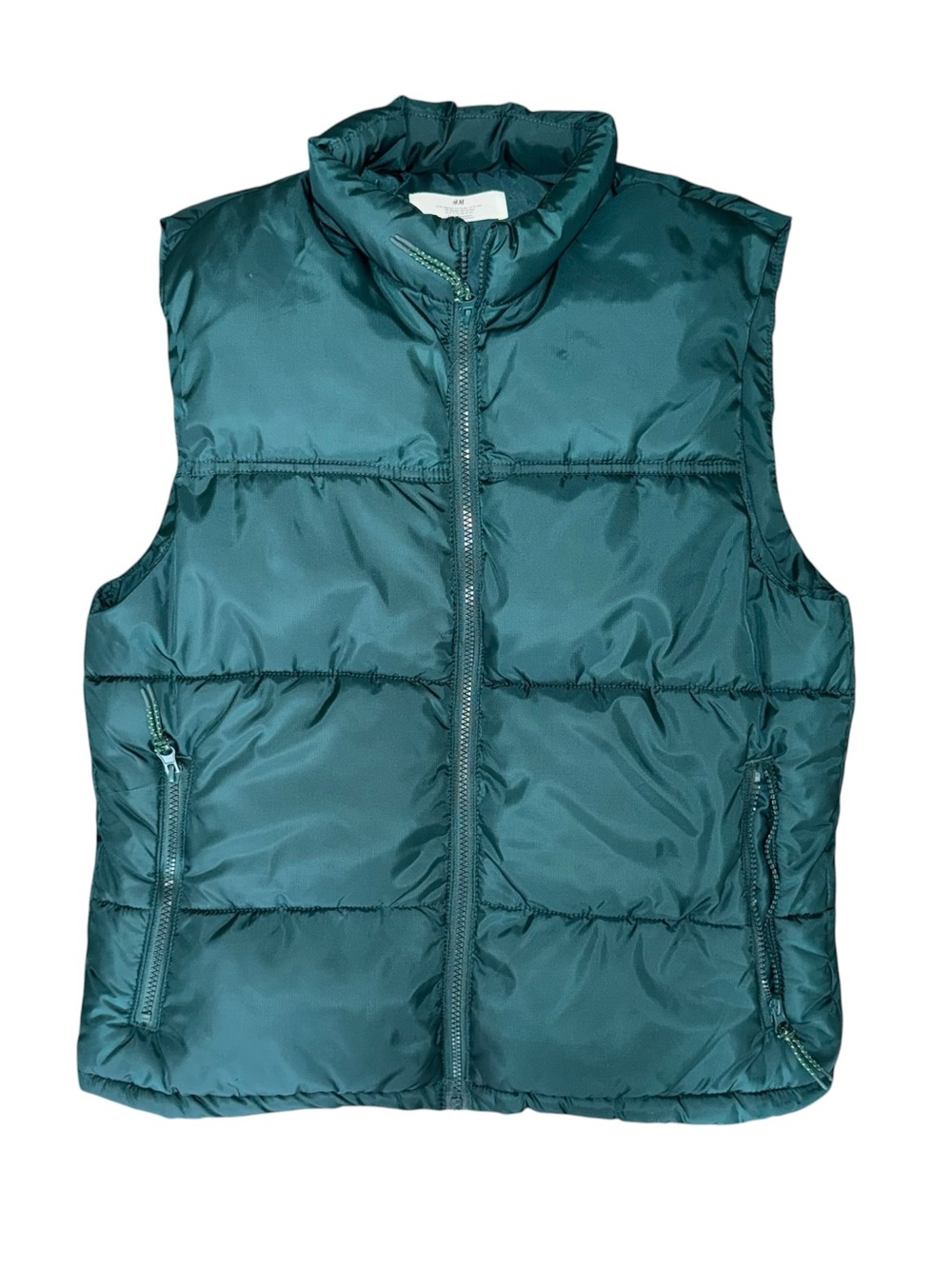 H&M Forest Green Puffer Vest